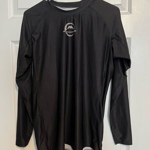 Assorted jujitsu rash guards